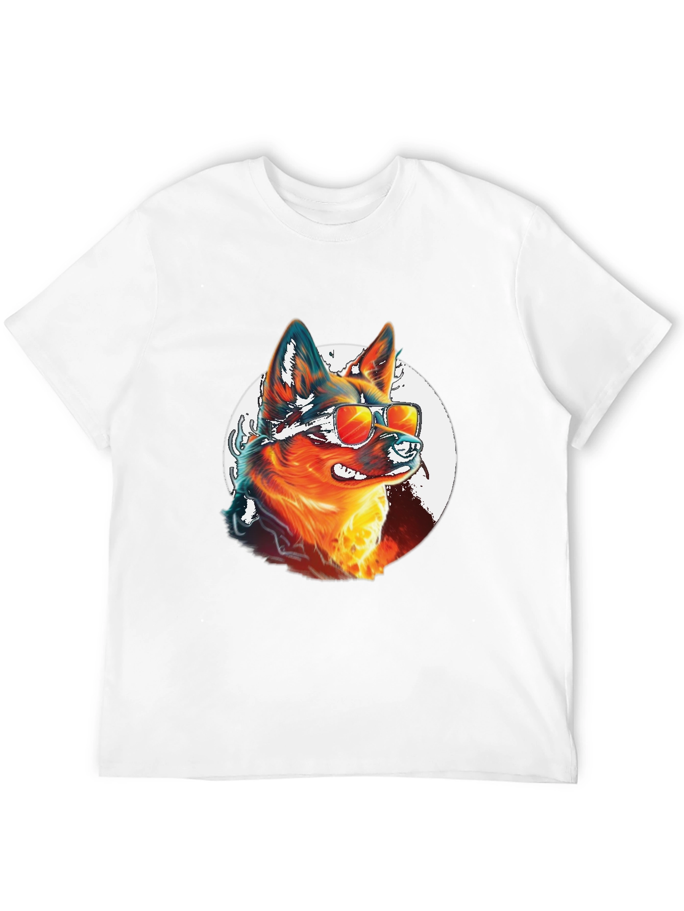 Cool Dog Graphic Tee - Unique Canine Design