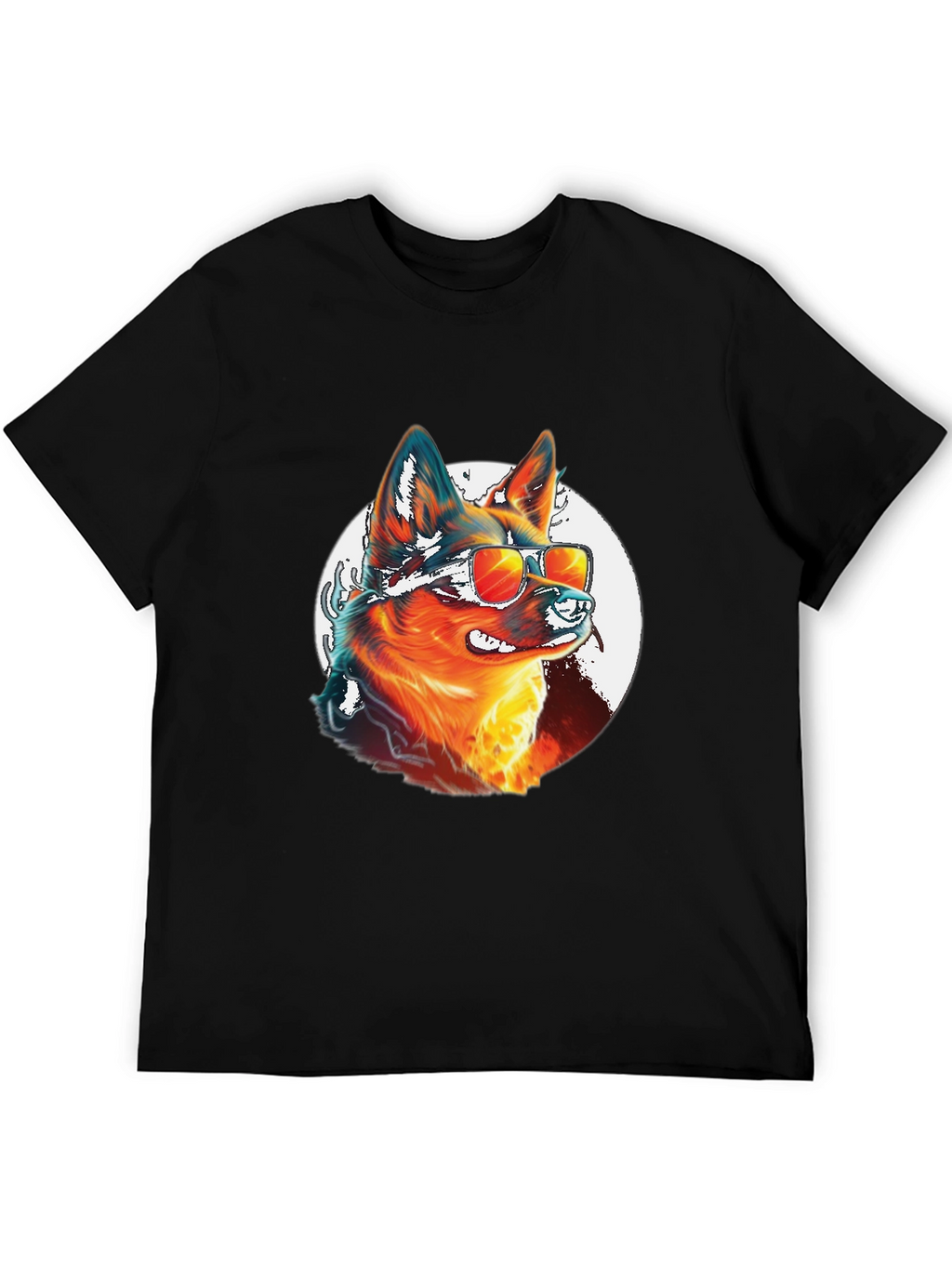 Cool Dog Graphic Tee - Unique Canine Design