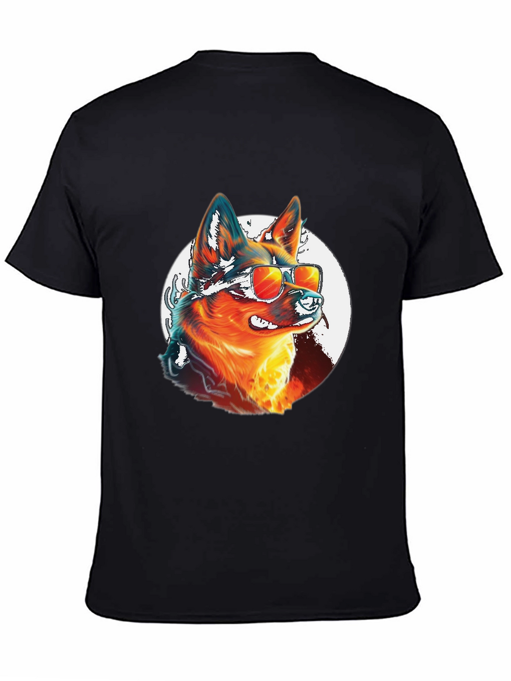 Cool Dog Graphic Tee - Unique Canine Design