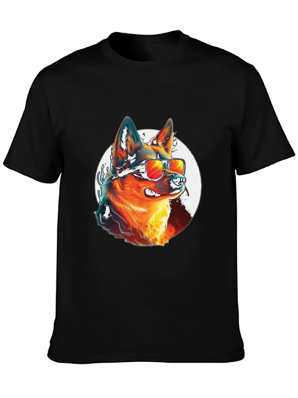 Cool Dog Graphic Tee - Unique Canine Design