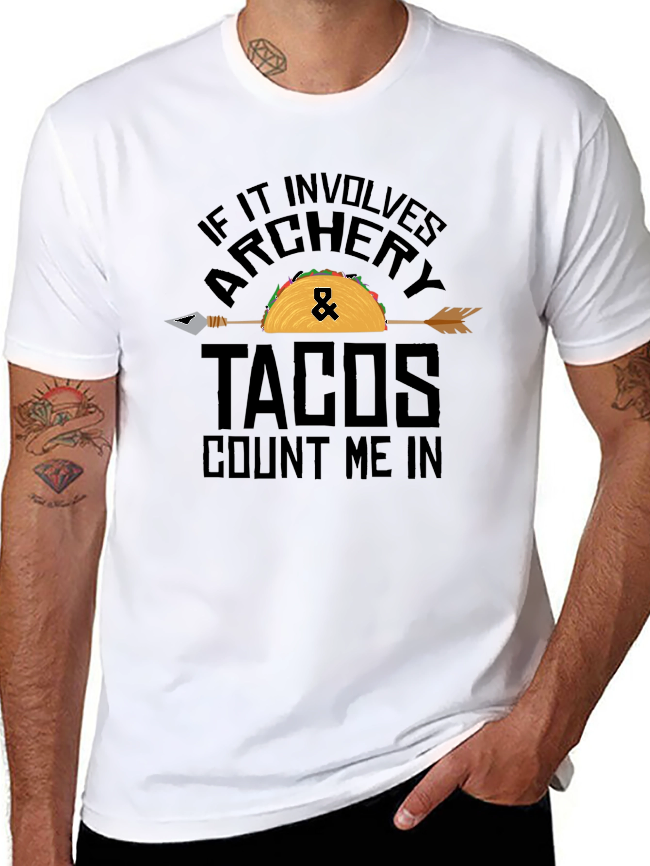 Archery & Tacos Graphic Tee