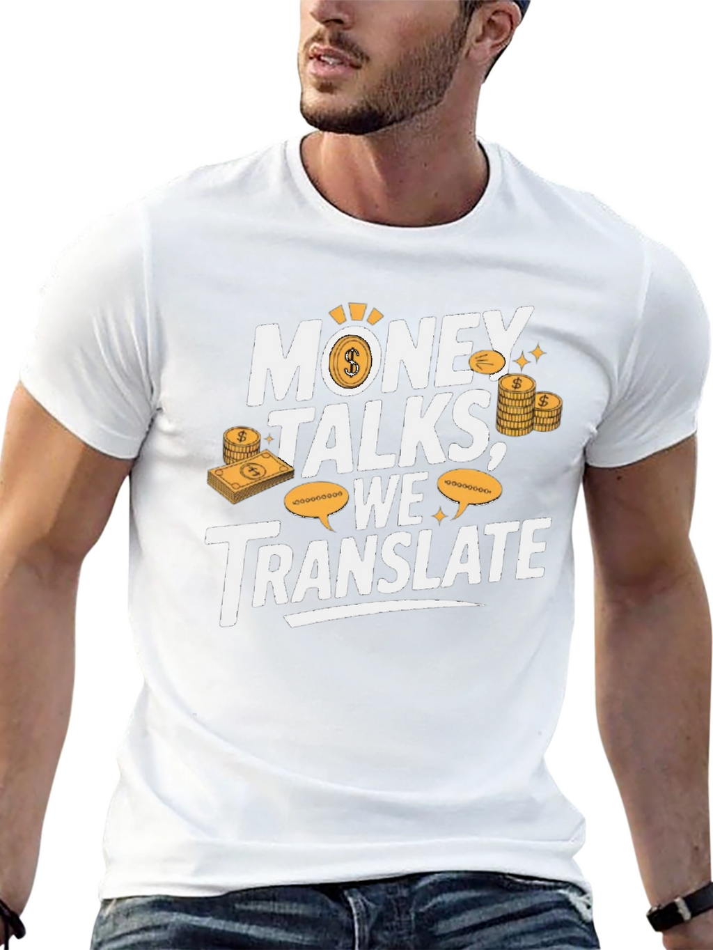 Money Talks Graphic Tee