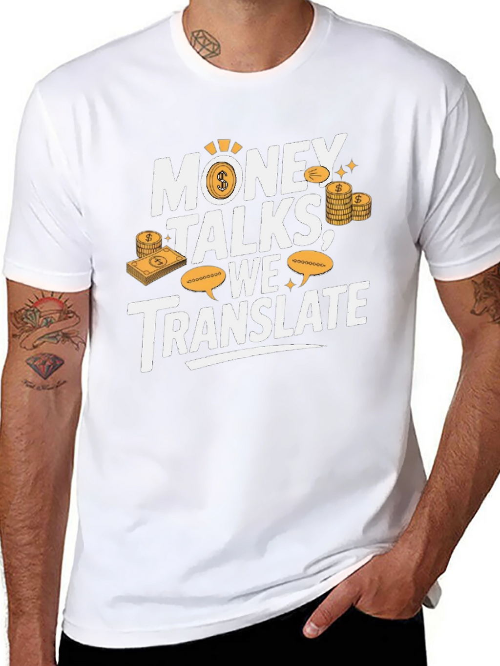 Money Talks Graphic Tee