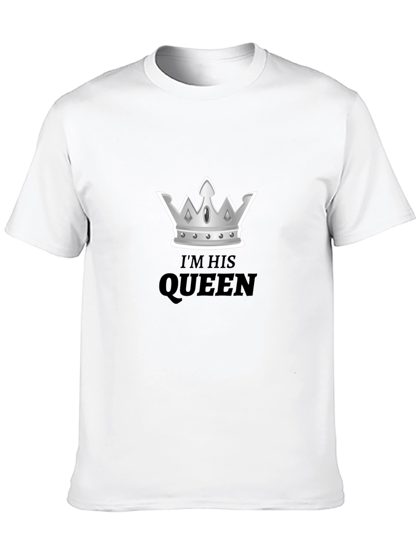 Im His Queen Tee - Crown Graphic T-Shirt