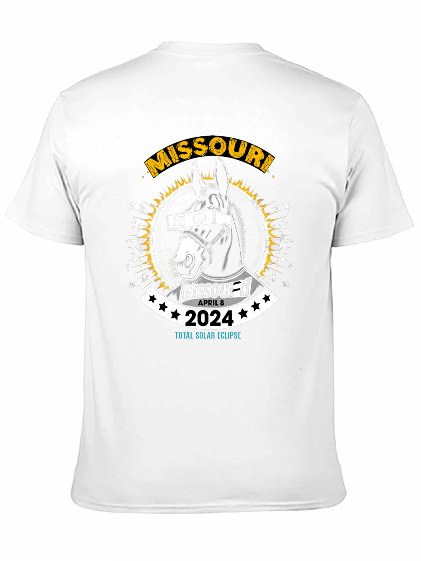 Missouri 2024 Total Solar Eclipse Souvenir T-Shirt
