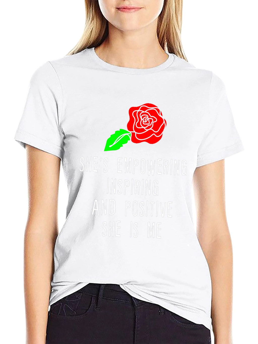 Empowering She Is Me Graphic T-Shirt