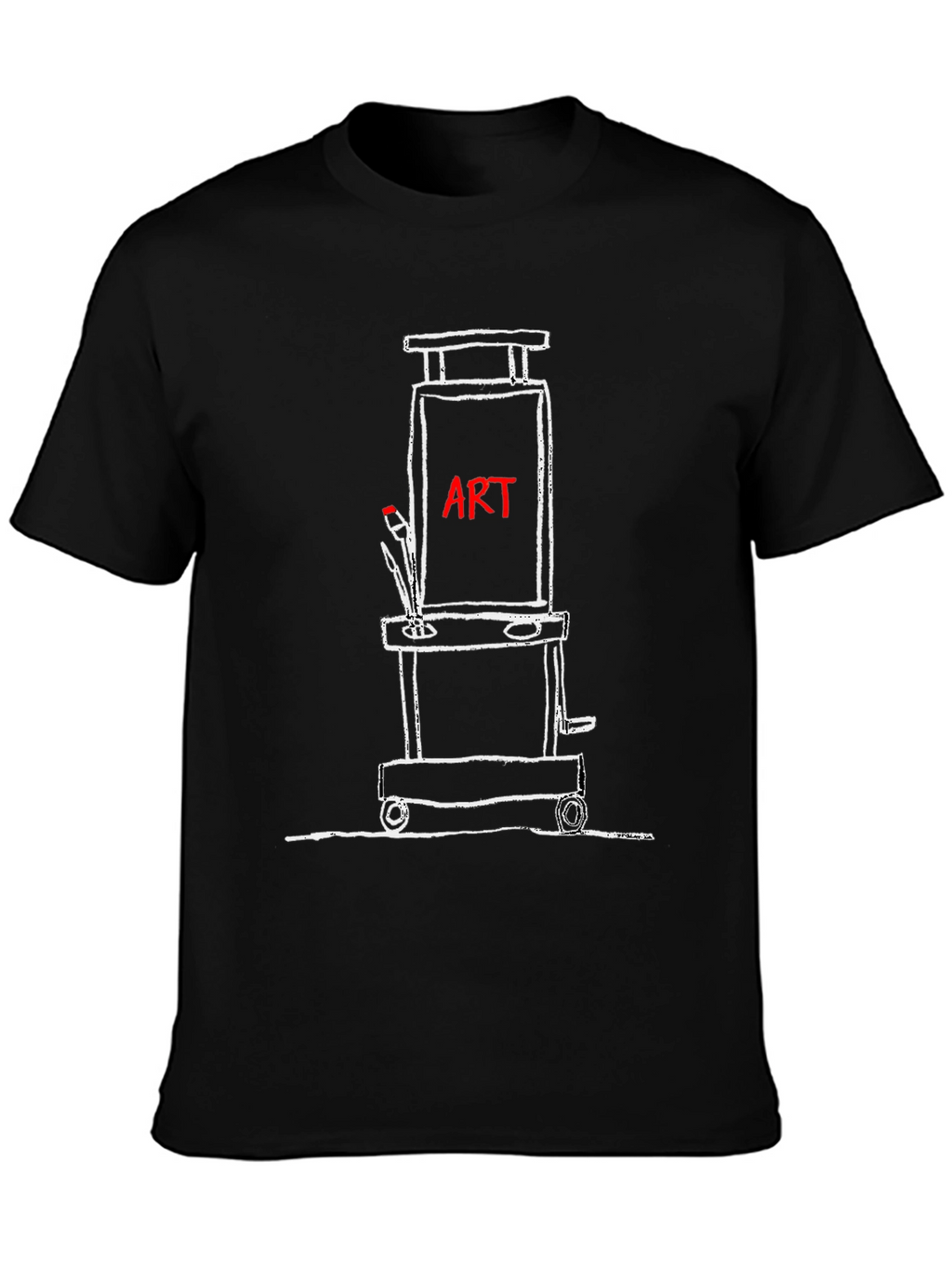 Artist Easel T-Shirt - Art Lover Tee