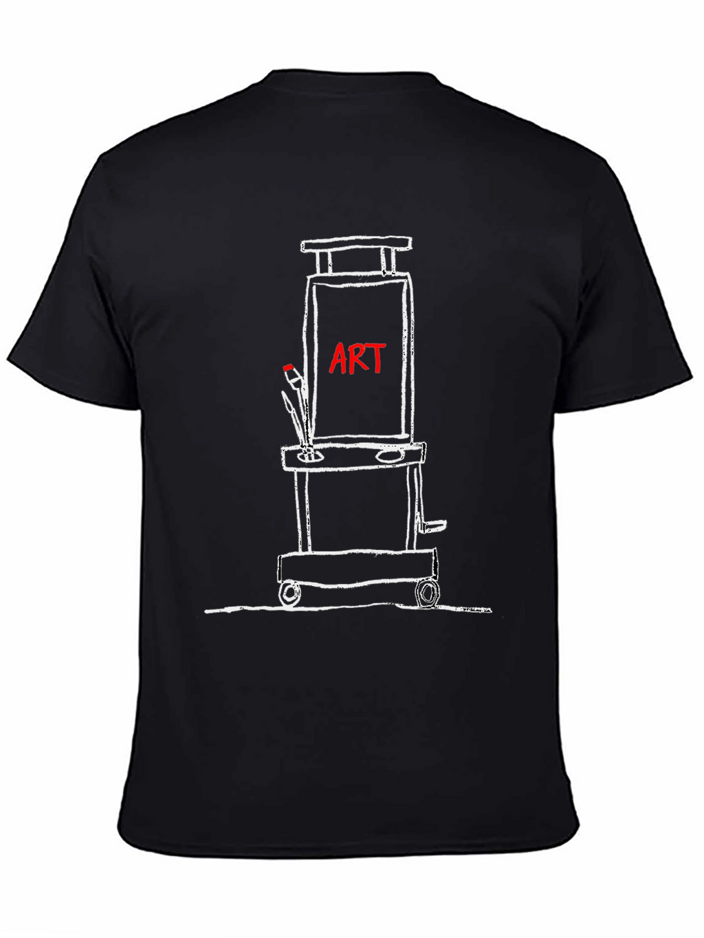 Artist Easel T-Shirt - Art Lover Tee