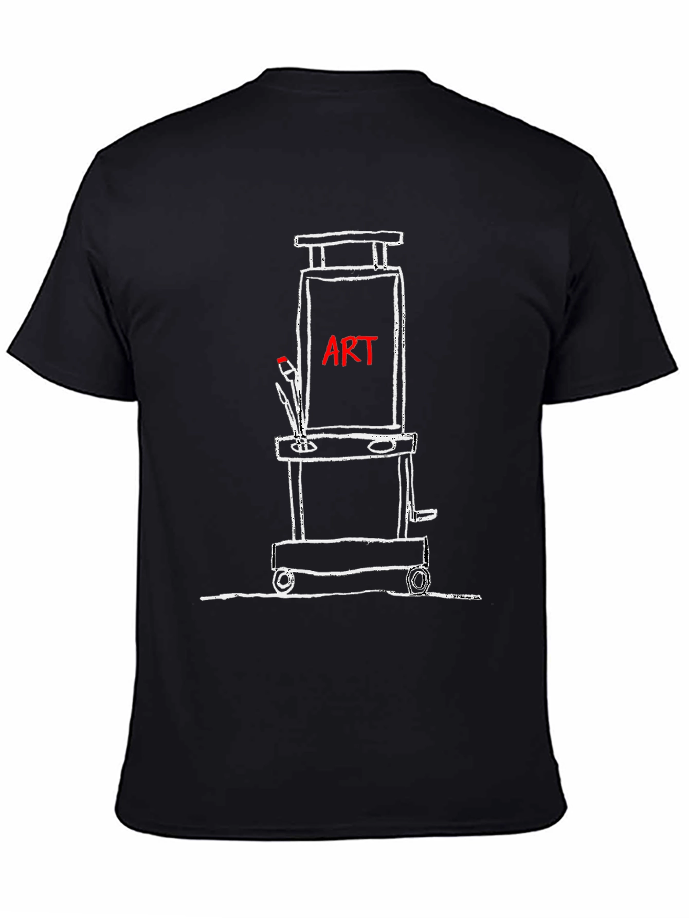 Artist Easel T-Shirt - Art Lover Tee