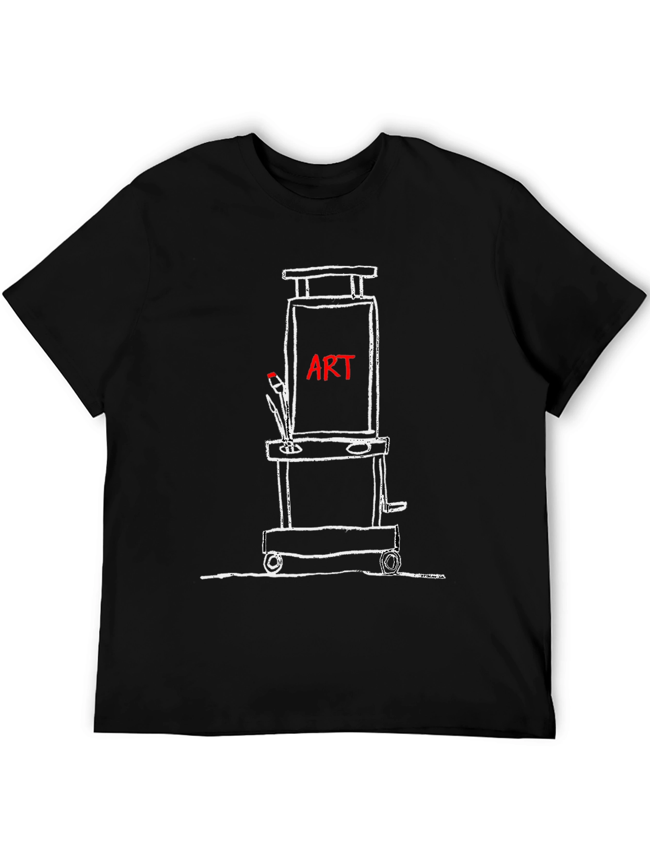 Artist Easel T-Shirt - Art Lover Tee