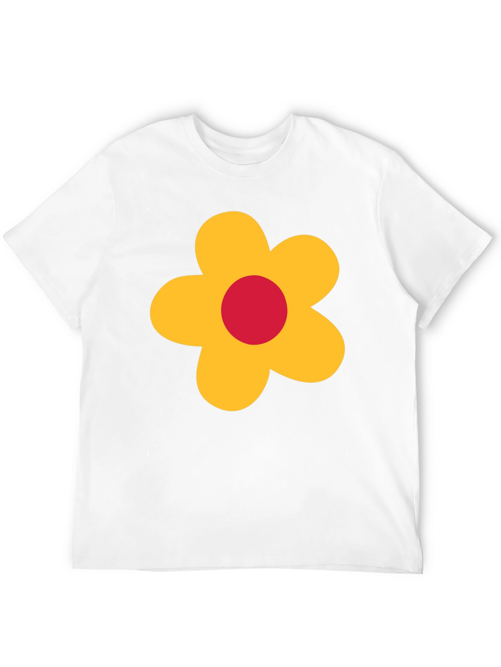 Retro Flower Graphic Tee - Classic Cool
