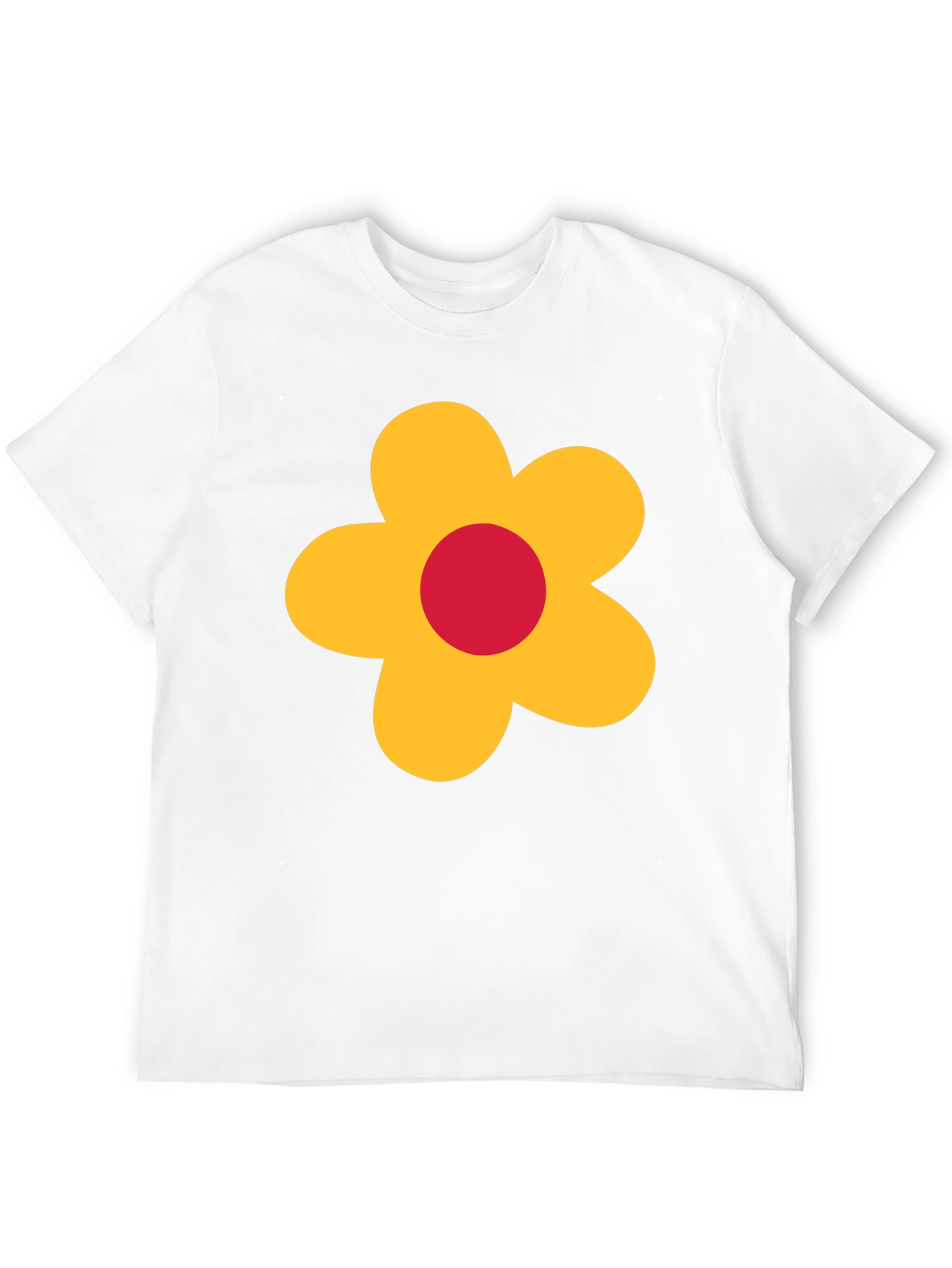 Retro Flower Graphic Tee - Classic Cool