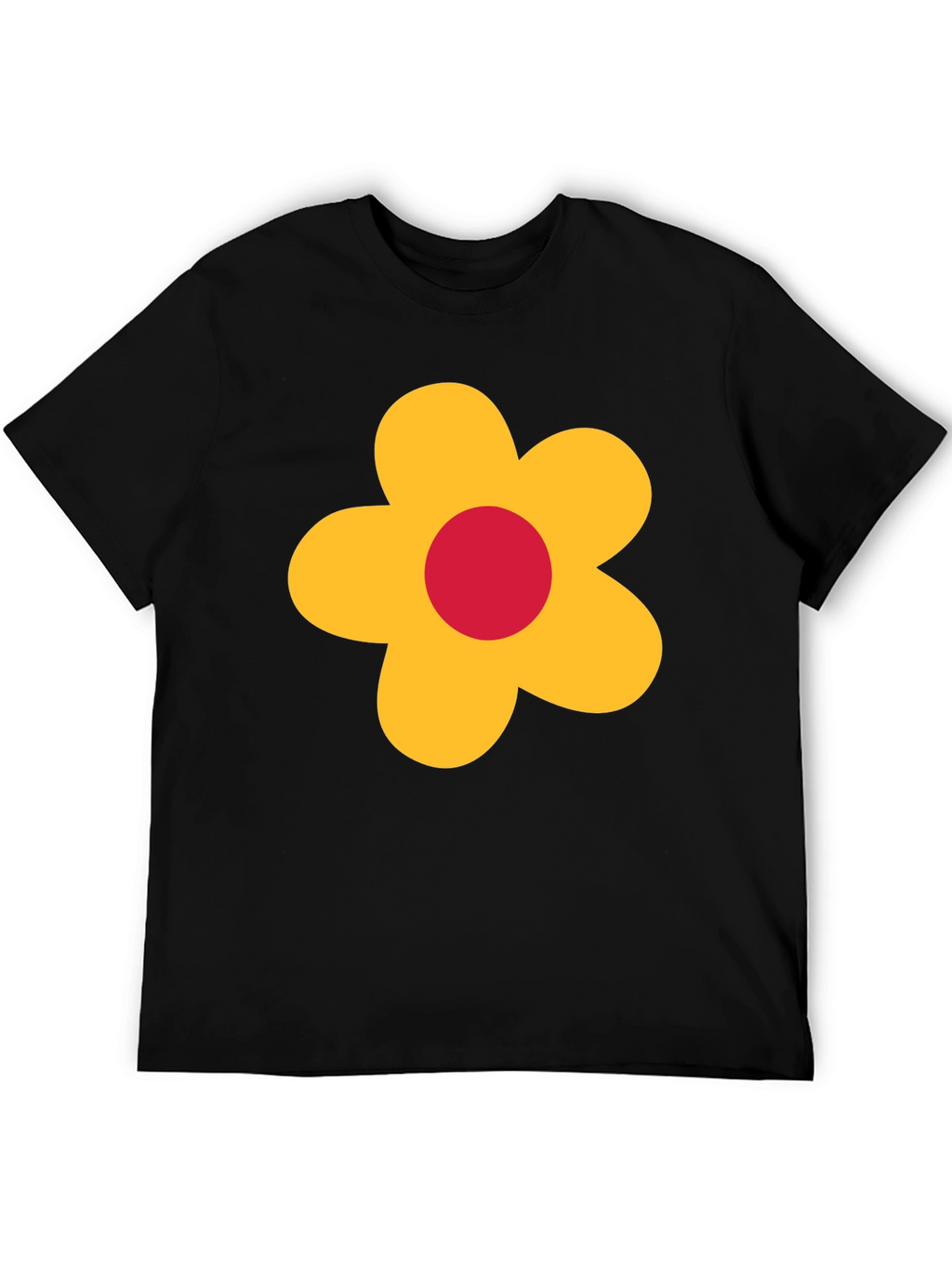 Retro Flower Graphic Tee - Classic Cool