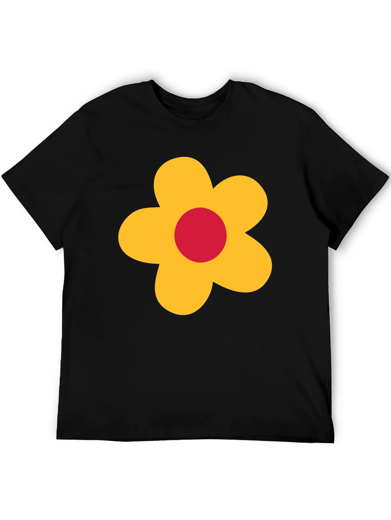 Retro Flower Graphic Tee - Classic Cool