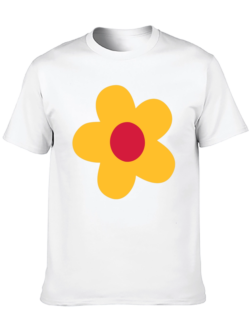 Retro Flower Graphic Tee - Classic Cool