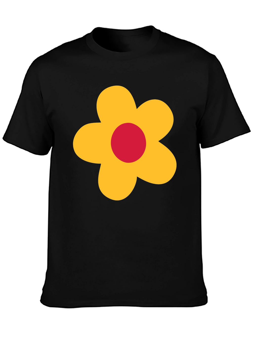 Retro Flower Graphic Tee - Classic Cool