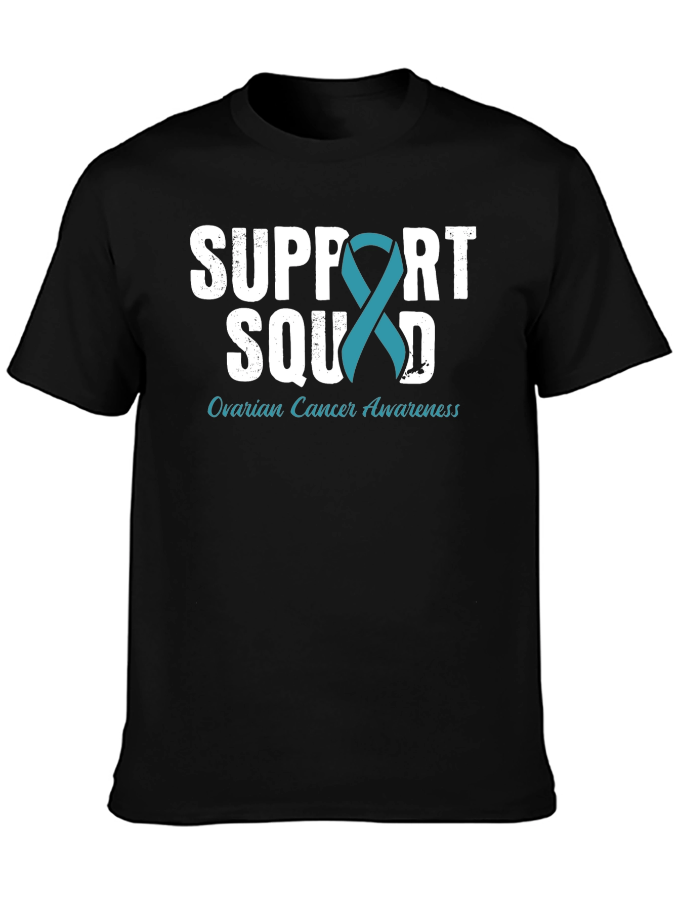 Support Squad Ovarian Cancer Awareness T-Shirt