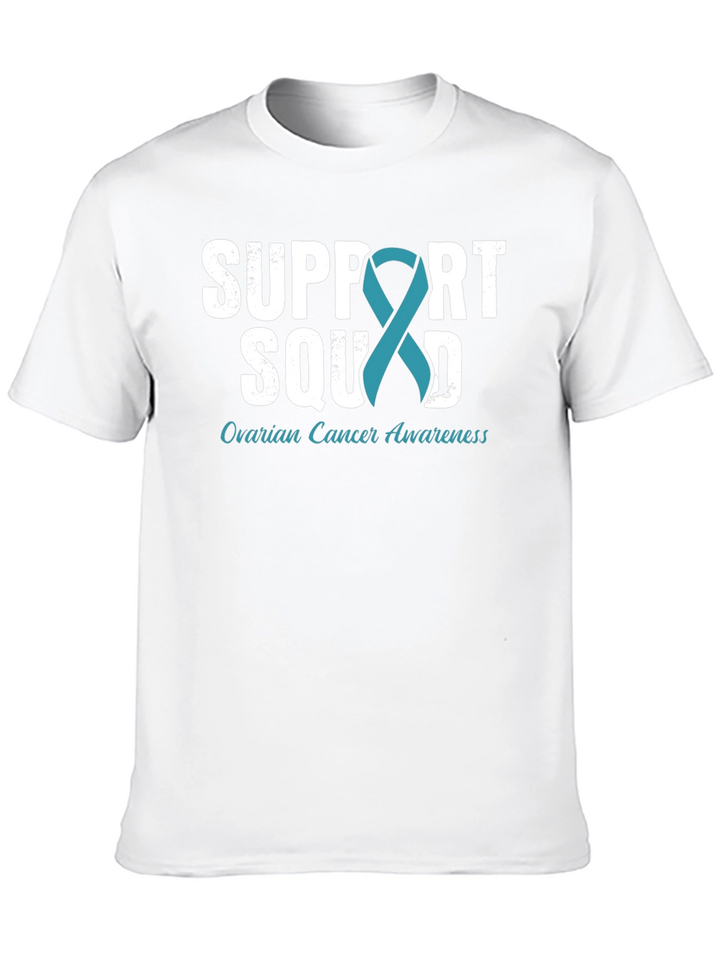 Support Squad Ovarian Cancer Awareness T-Shirt