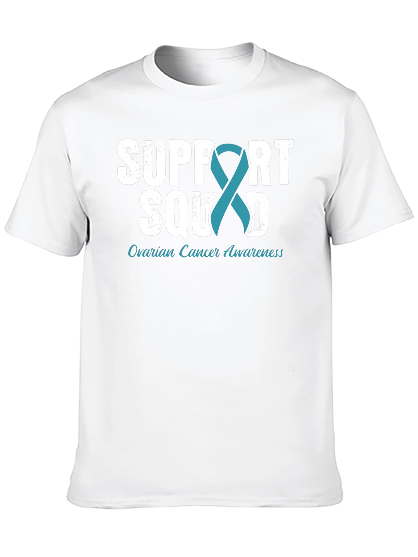 Support Squad Ovarian Cancer Awareness T-Shirt