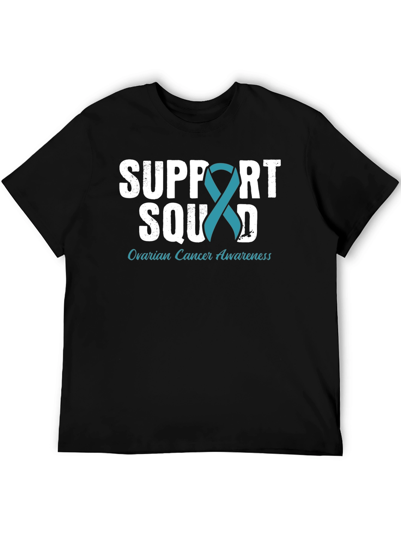 Support Squad Ovarian Cancer Awareness T-Shirt