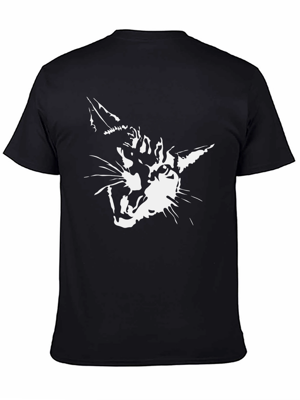 Black Cat Graphic Tee - Stylish Unisex T-Shirt