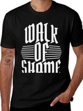 Walk of Shame Black Graphic T-Shirt