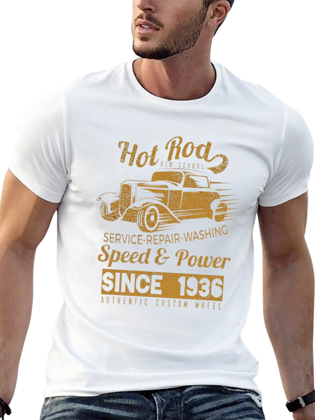Hot Rod Speed & Power T-Shirt - Since 1936