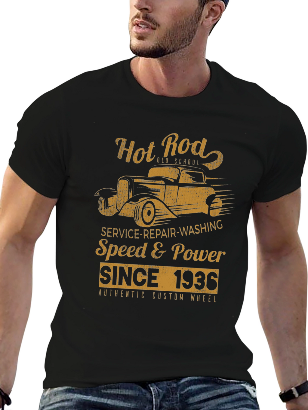 Hot Rod Speed & Power T-Shirt - Since 1936