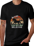 Dont Stop Believing Horse Silhouette T-Shirt
