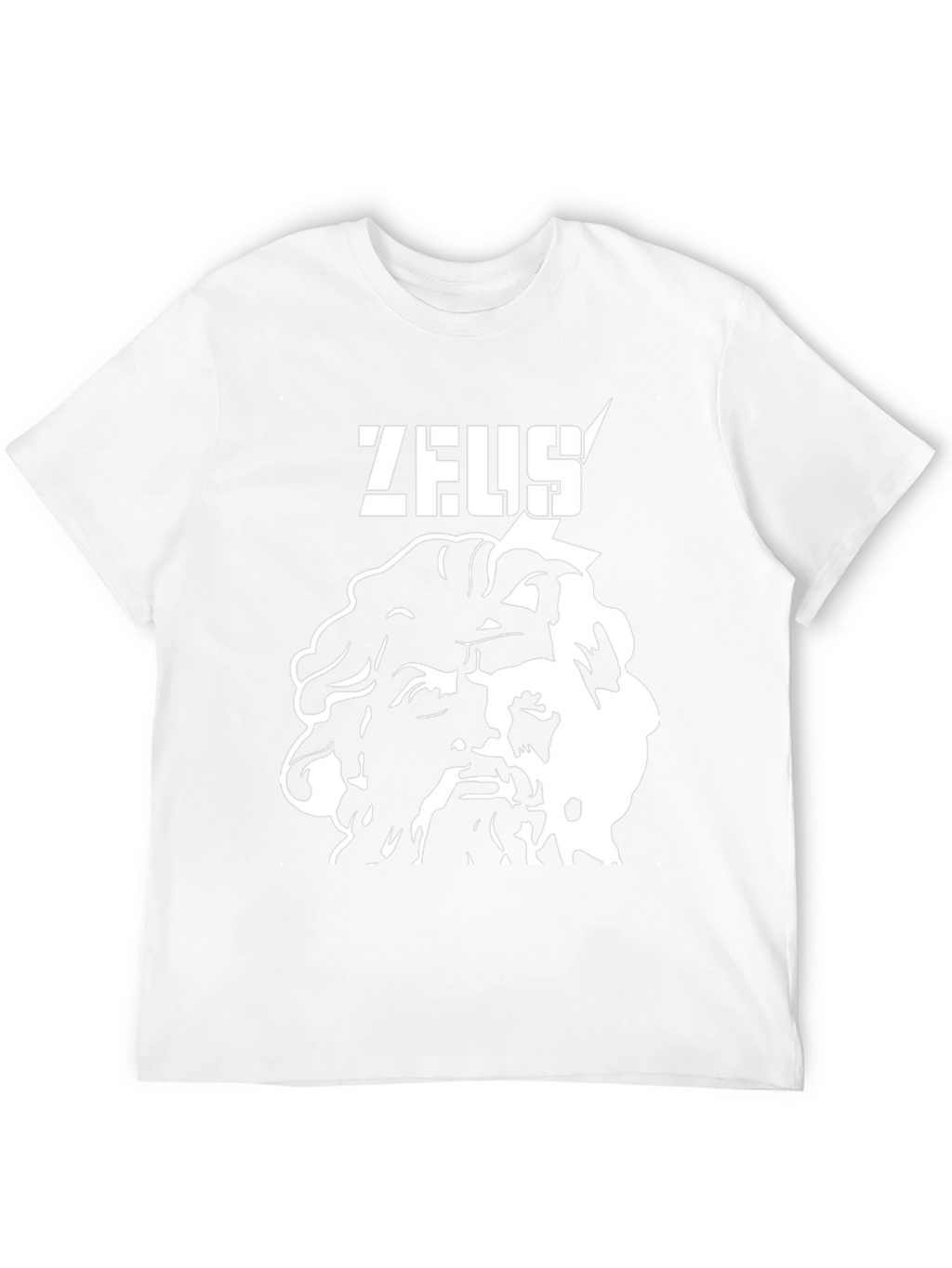 Zeus Graphic Print Black T-Shirt