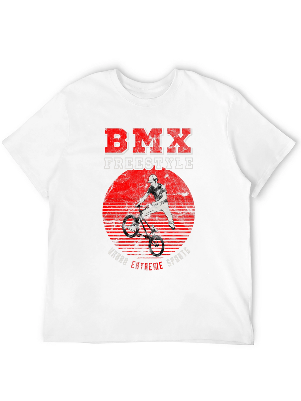 BMX Freestyle Urban Extreme Sports Graphic T-Shirt