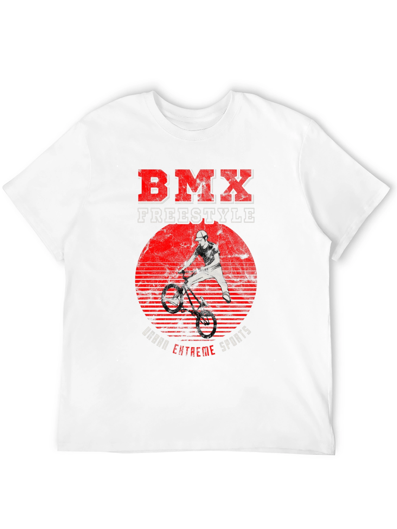 BMX Freestyle Urban Extreme Sports Graphic T-Shirt