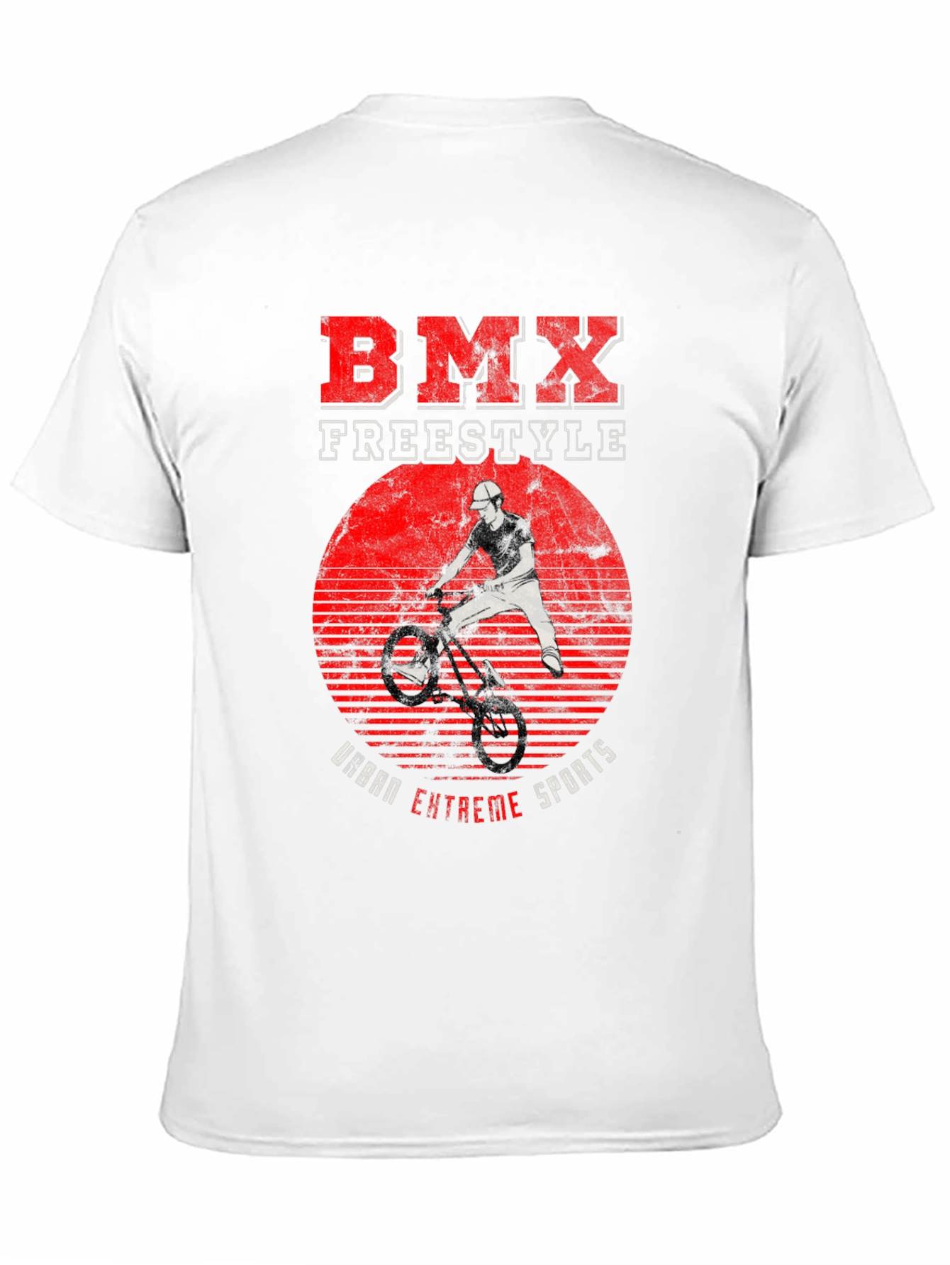 BMX Freestyle Urban Extreme Sports Graphic T-Shirt