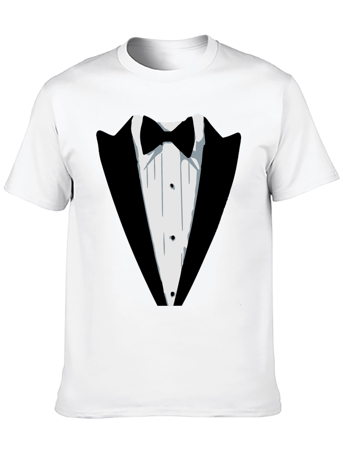 Tuxedo Graphic T-Shirt - Novelty Formal Wear Tee