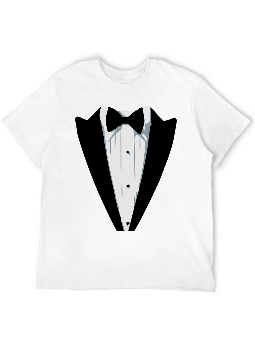 Tuxedo Graphic T-Shirt - Novelty Formal Wear Tee