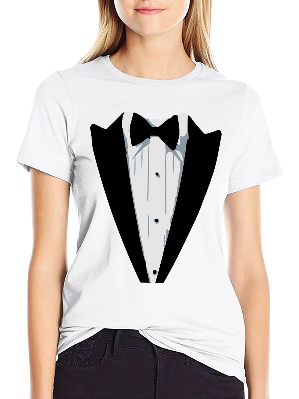 Tuxedo Graphic T-Shirt - Novelty Formal Wear Tee