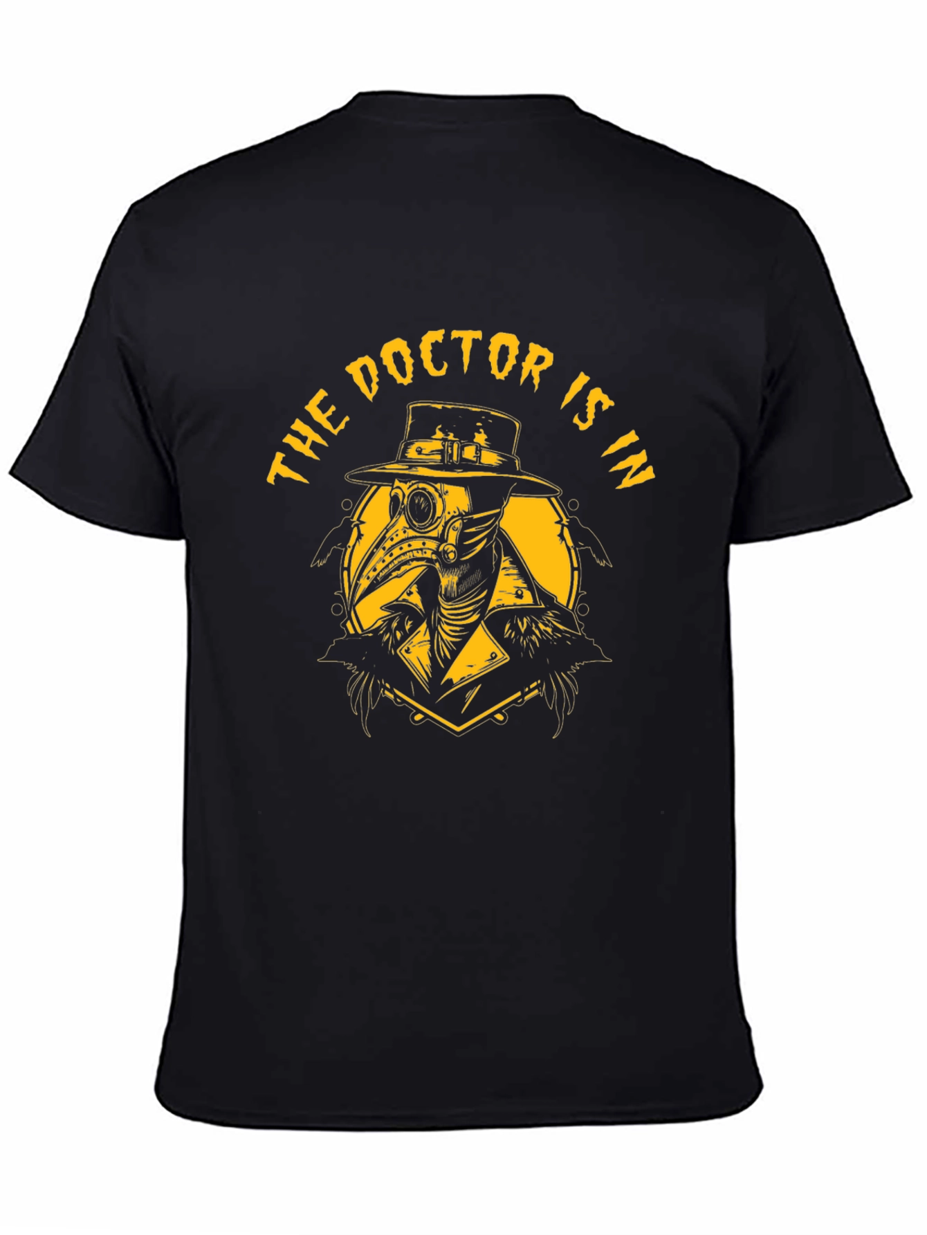 Plague Doctor T-Shirt - The Doctor Is In