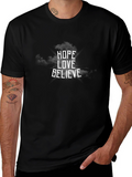 Hope Love Believe Graphic Tee