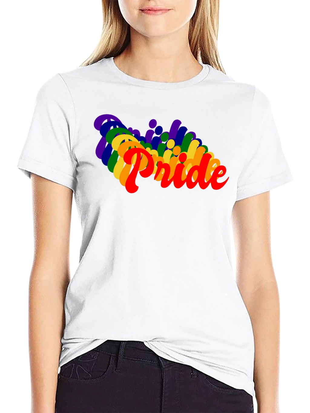 Pride Rainbow Graphic T-Shirt