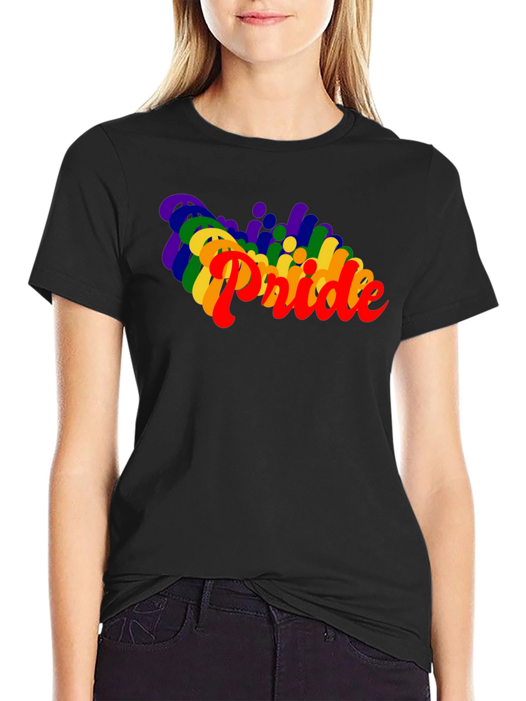 Pride Rainbow Graphic T-Shirt