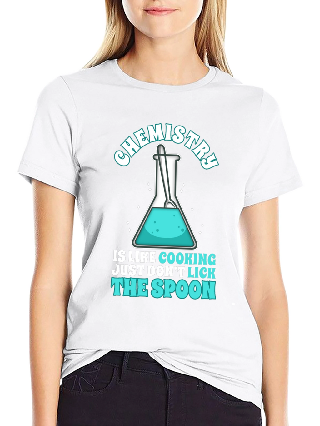 Chemistry Cooking T-Shirt - Dont Lick The Spoon