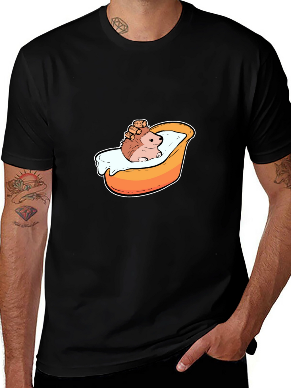 Hedgehog Spa Day T-Shirt