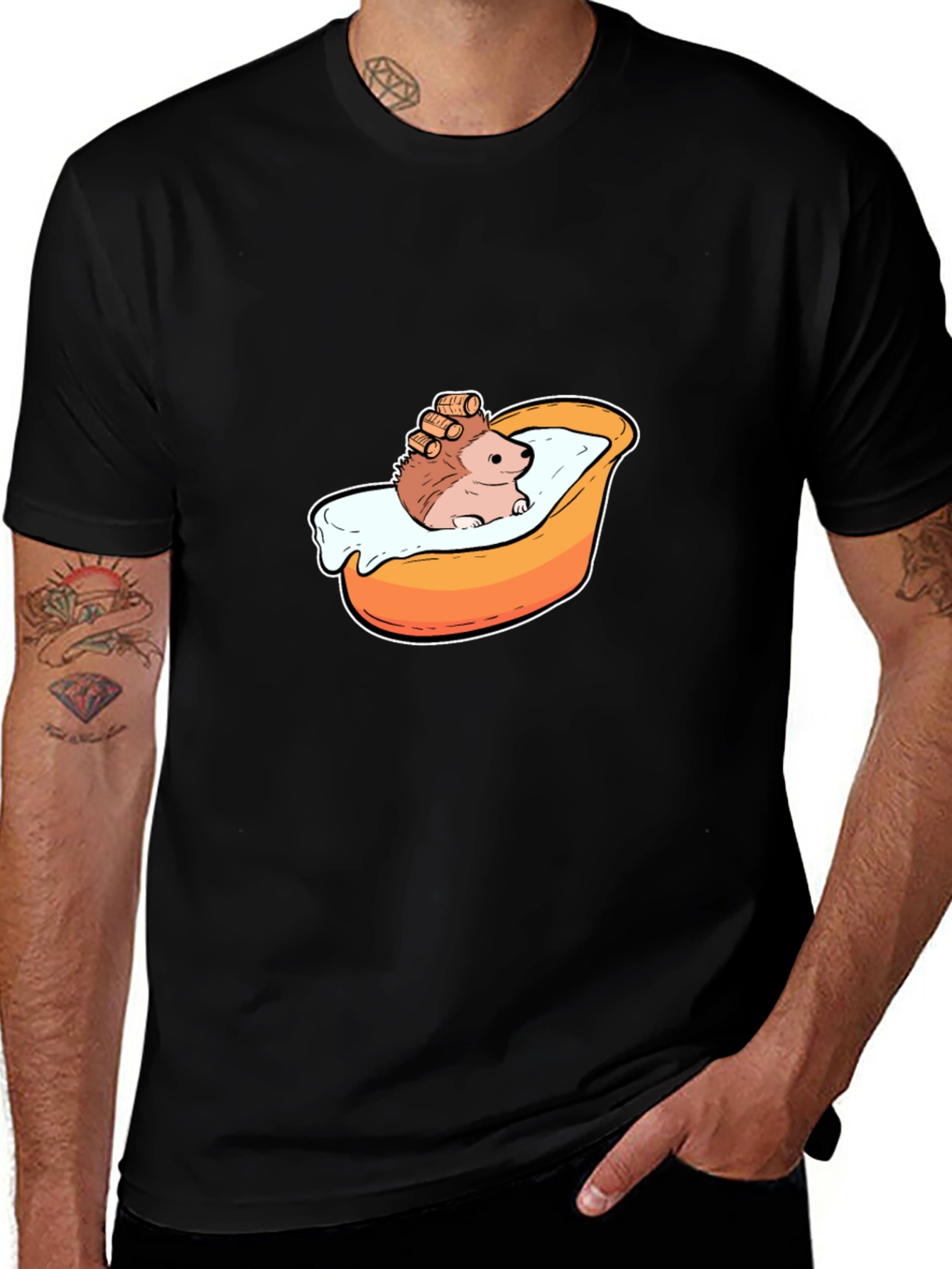 Hedgehog Spa Day T-Shirt