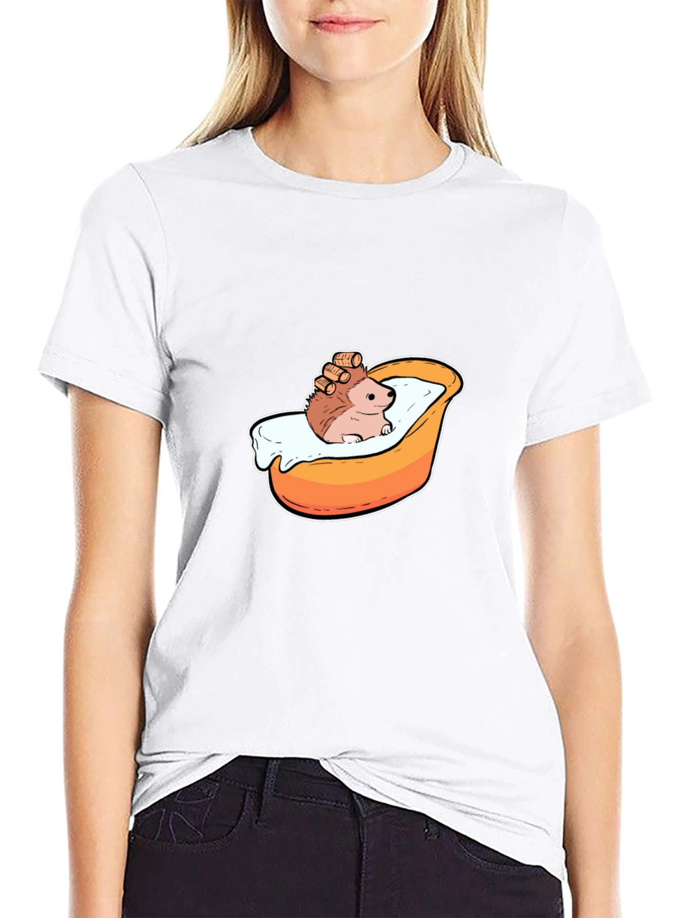 Hedgehog Spa Day T-Shirt