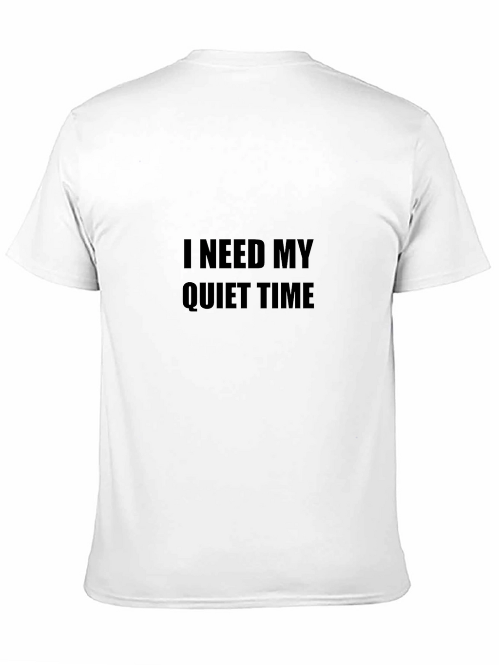 Quiet Time Black T-Shirt