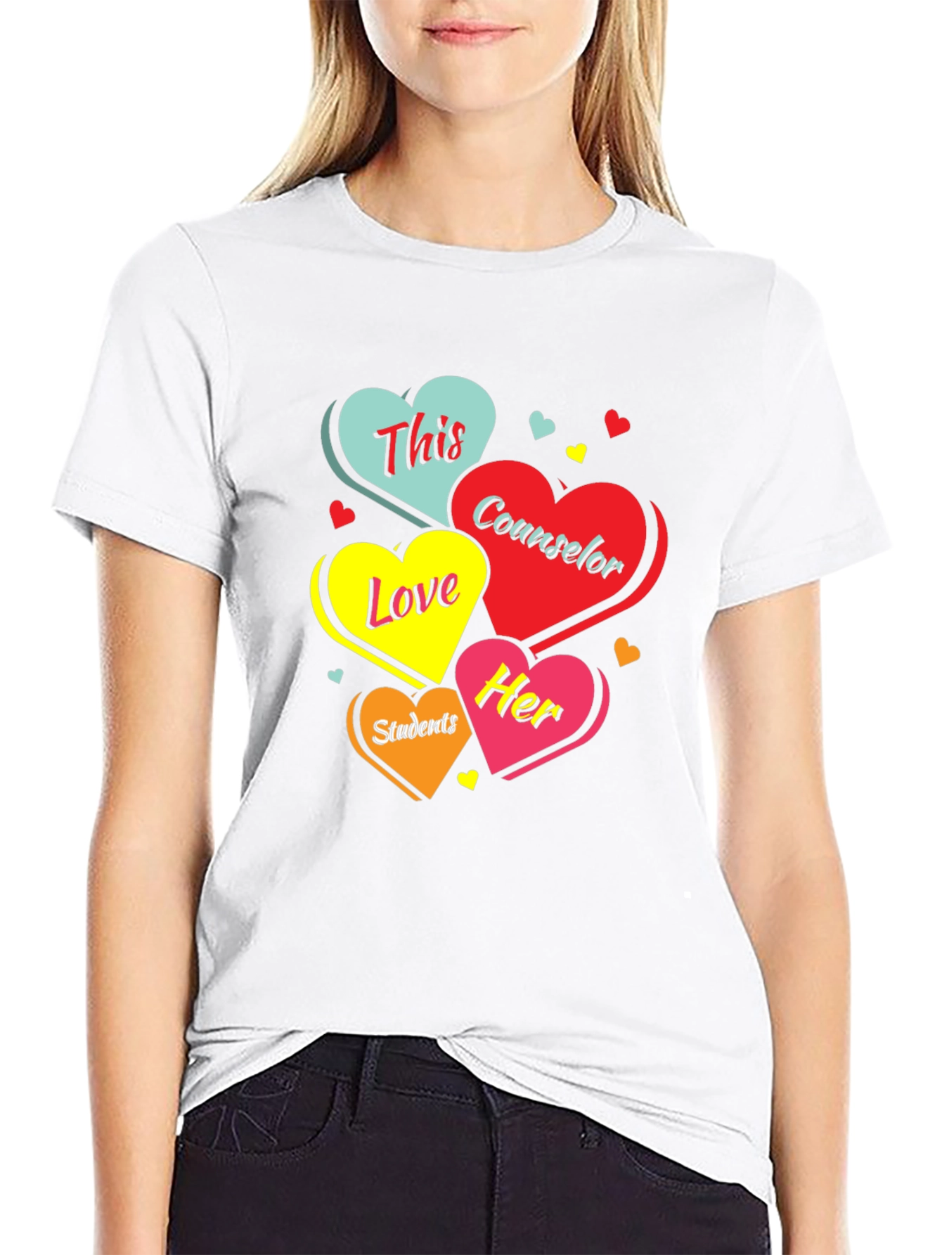 Counselor Love Students Graphic T-Shirt