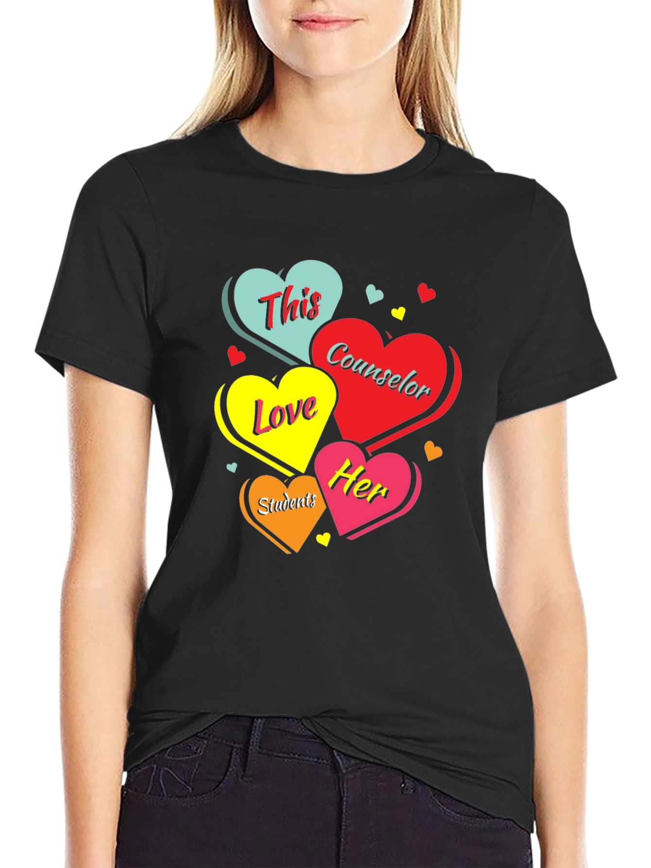 Counselor Love Students Graphic T-Shirt