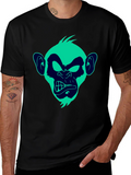 Monkey Graphic T-Shirt - Funky Ape Design
