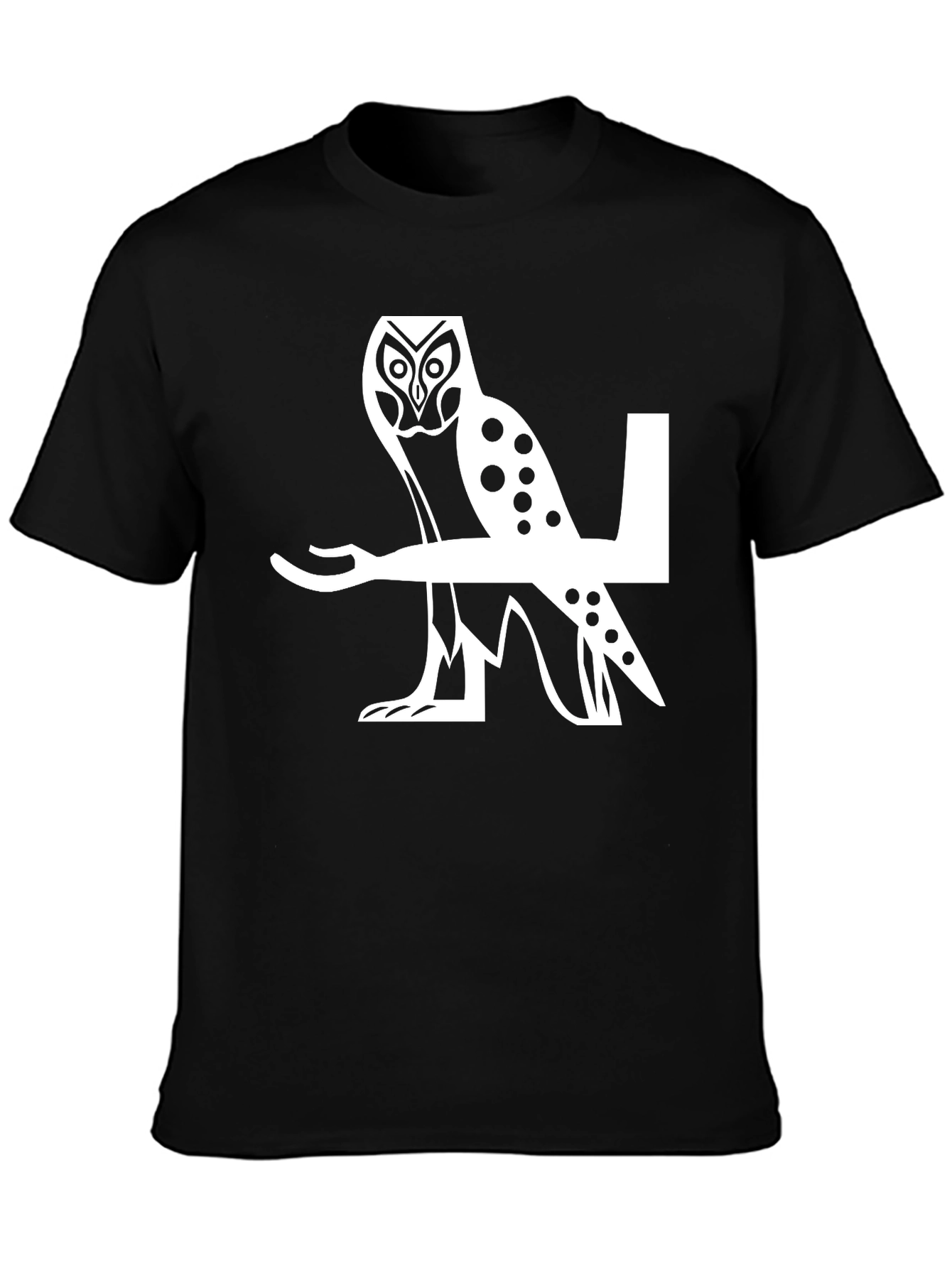 Owl Graphic Tee - Cool Bird Design