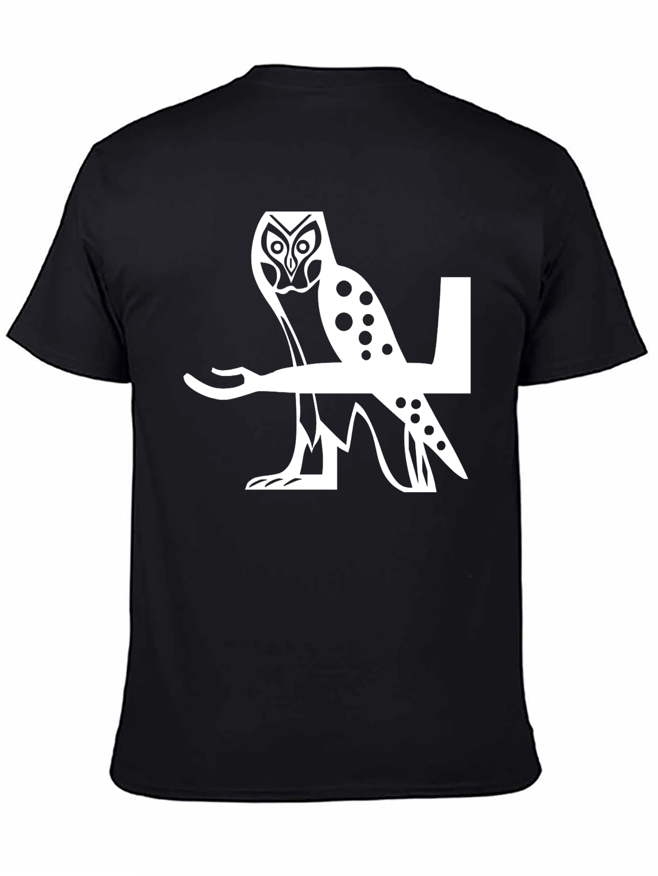 Owl Graphic Tee - Cool Bird Design